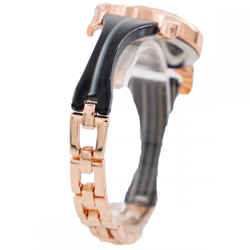 Coffret montre Femme GIORGIO bracelet Acier Rose Métal