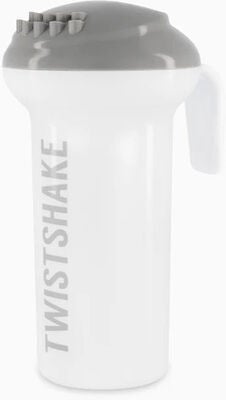 Twistshake Badebalje inkl. Badestøtte & Skyllekanne, Pastel Grey