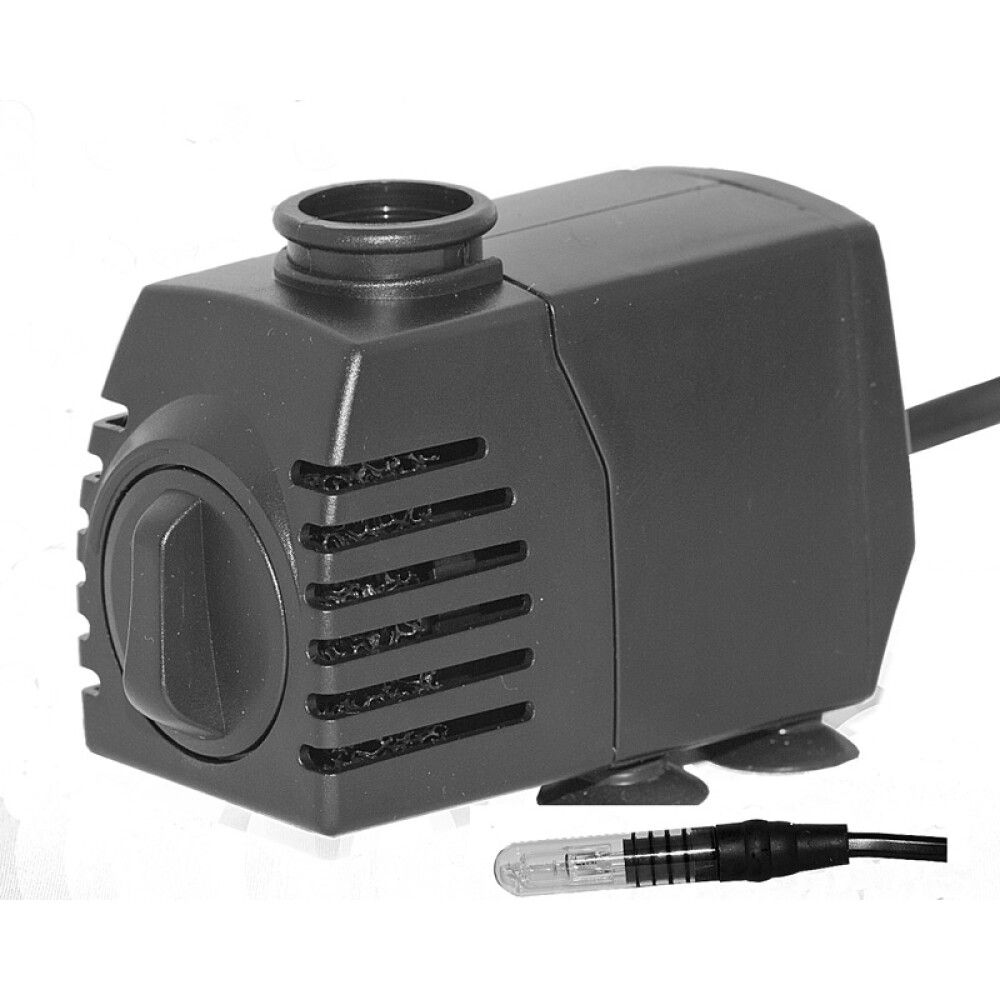 VANNSTEINSPUMPE PONDTEAM AQ1500 +LAMPE