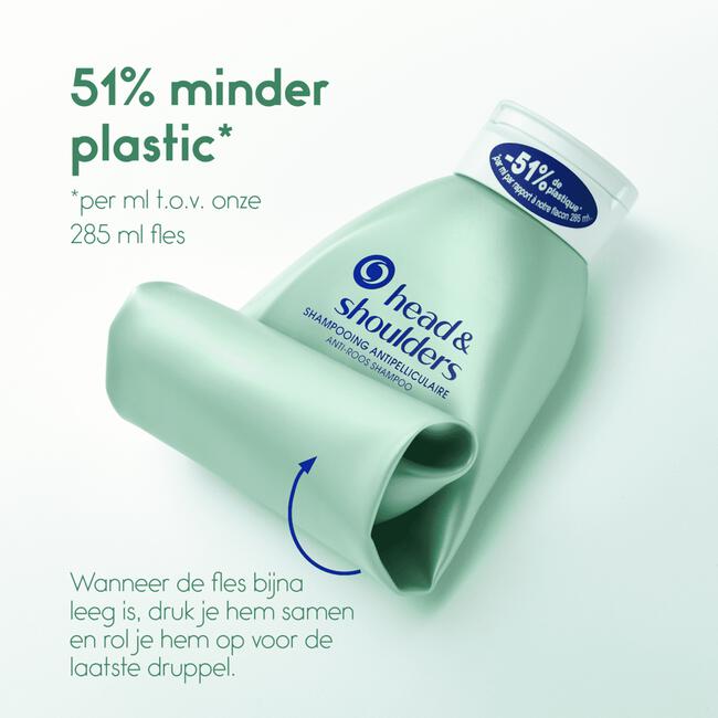 Head & Shoulders Bare Hydrateert & Verzacht Anti-roos Shampoo 400ML