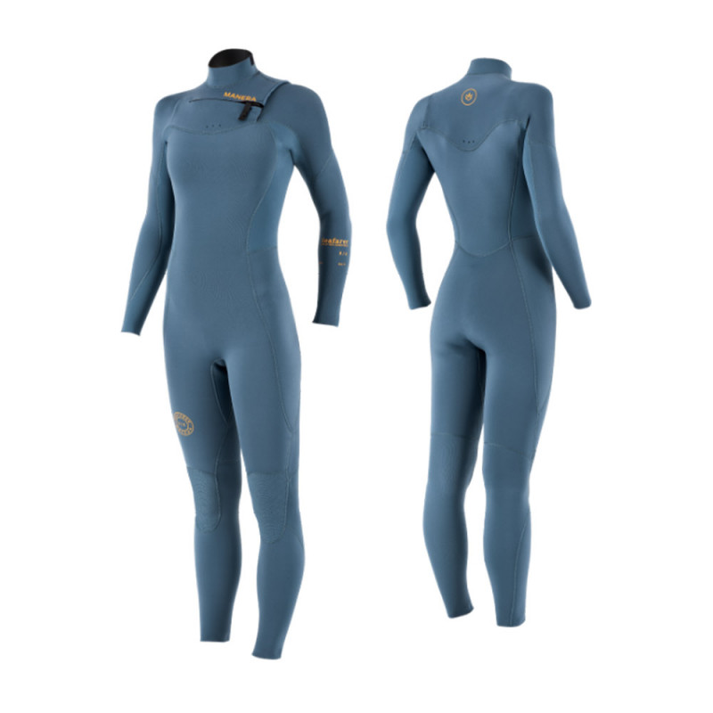 COMBINAISON MANERA Femme Seafarer Frontzip 3/2 Pewter