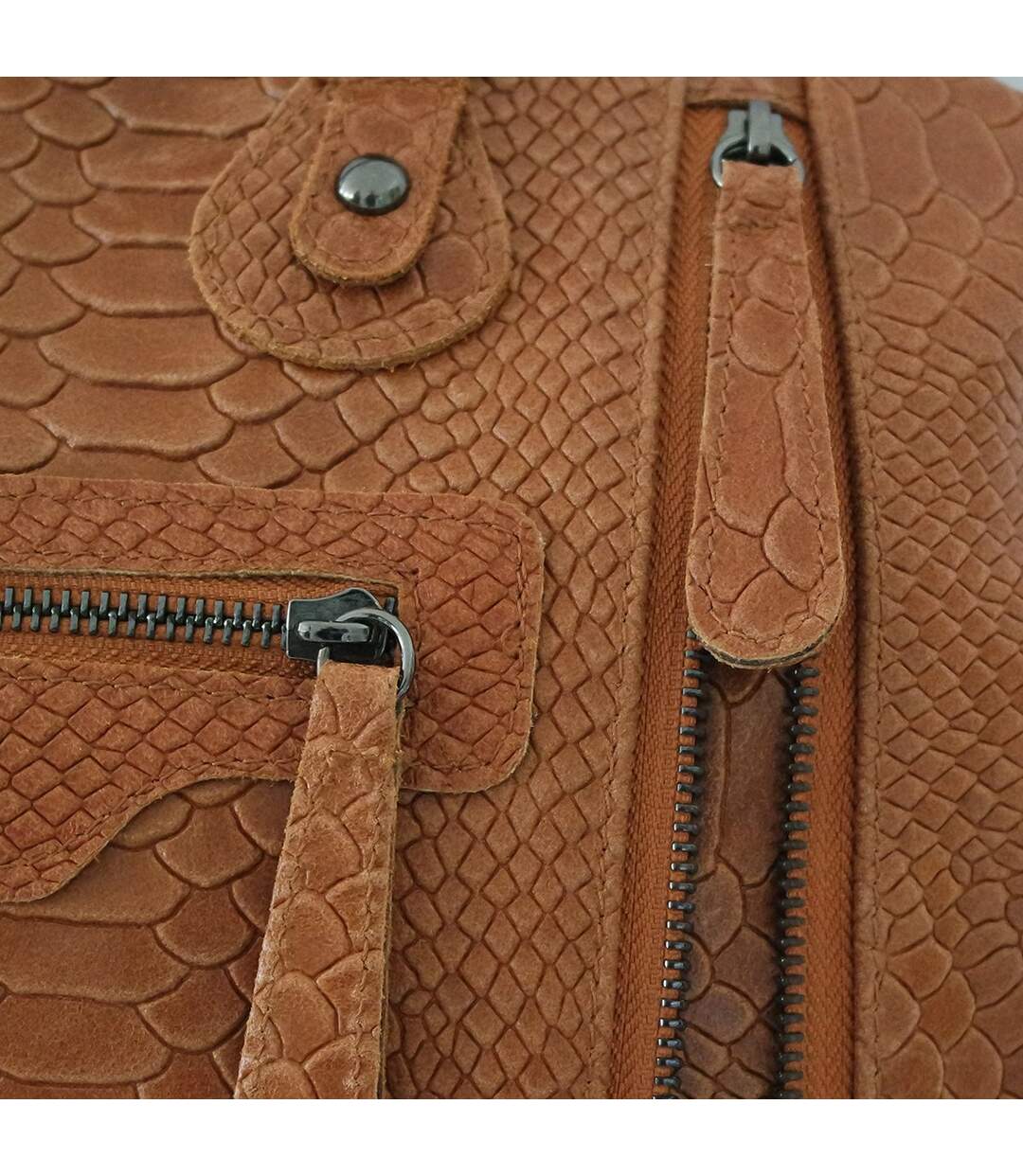 Sac bowling cuir italien