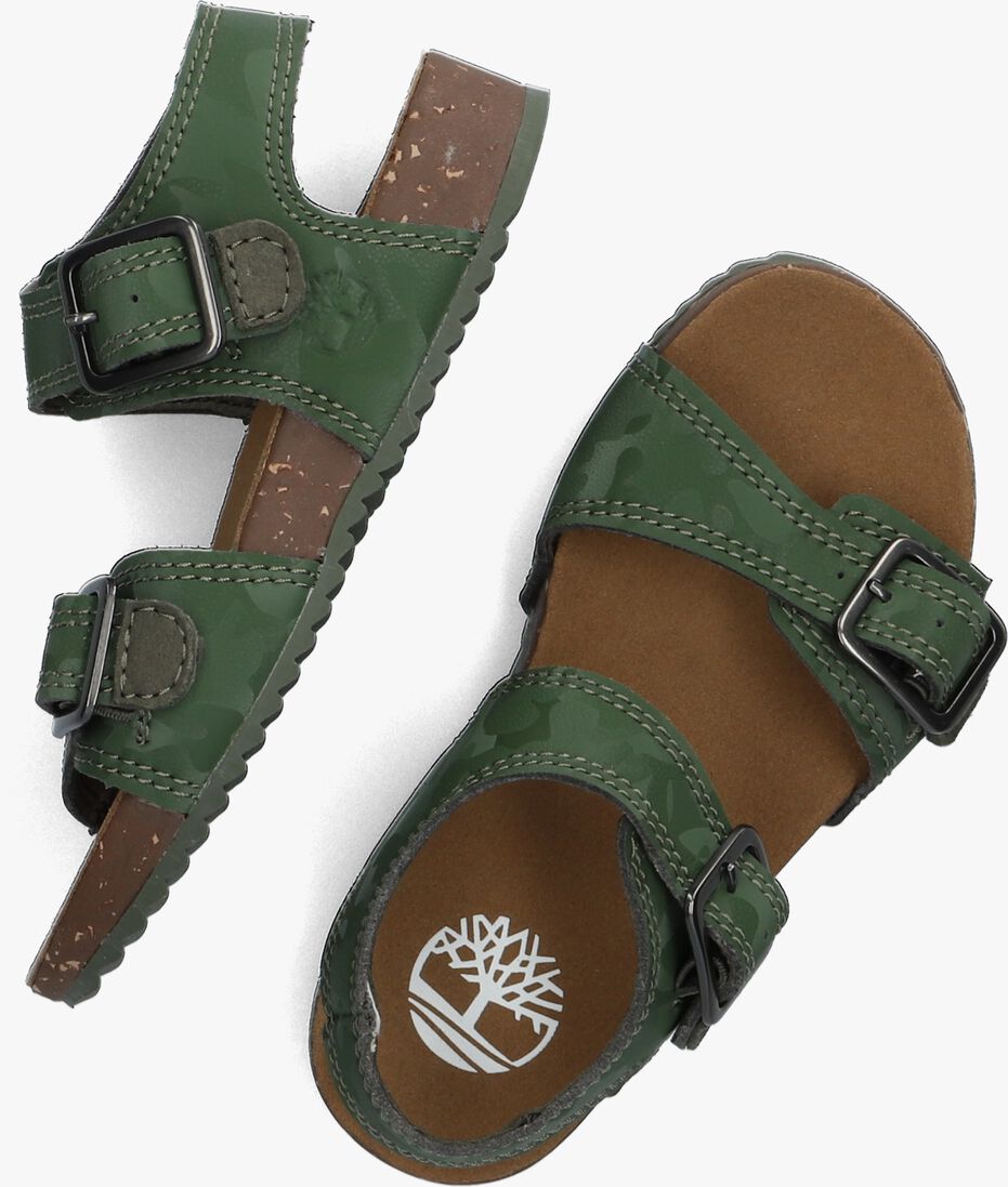 TIMBERLAND groene timberland sandalen castle island 2 strap