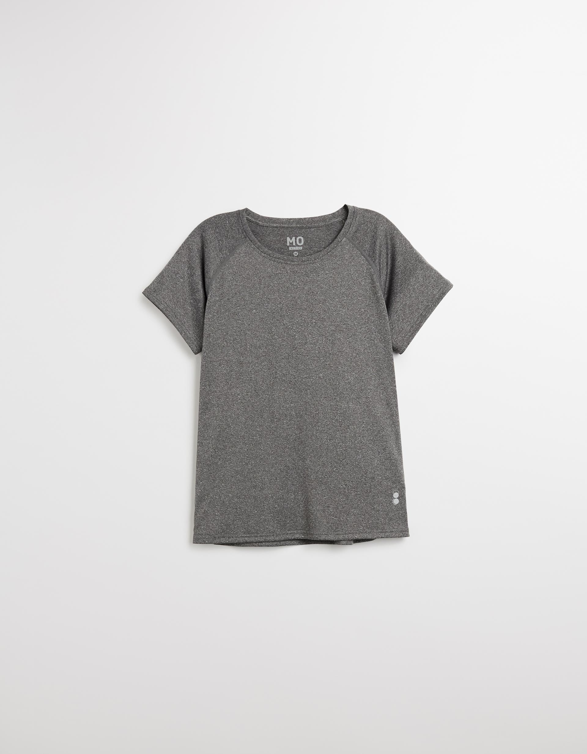 T-shirt de Desporto, Mulher, Cinzento