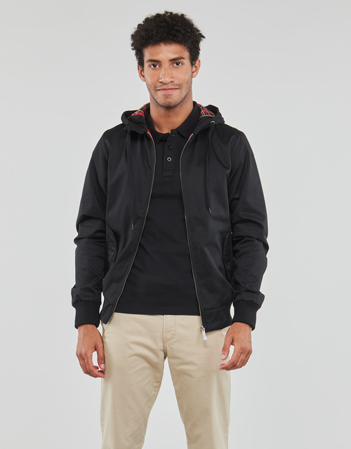 Harrington - HGO HOODED RECYCLED - Noir
