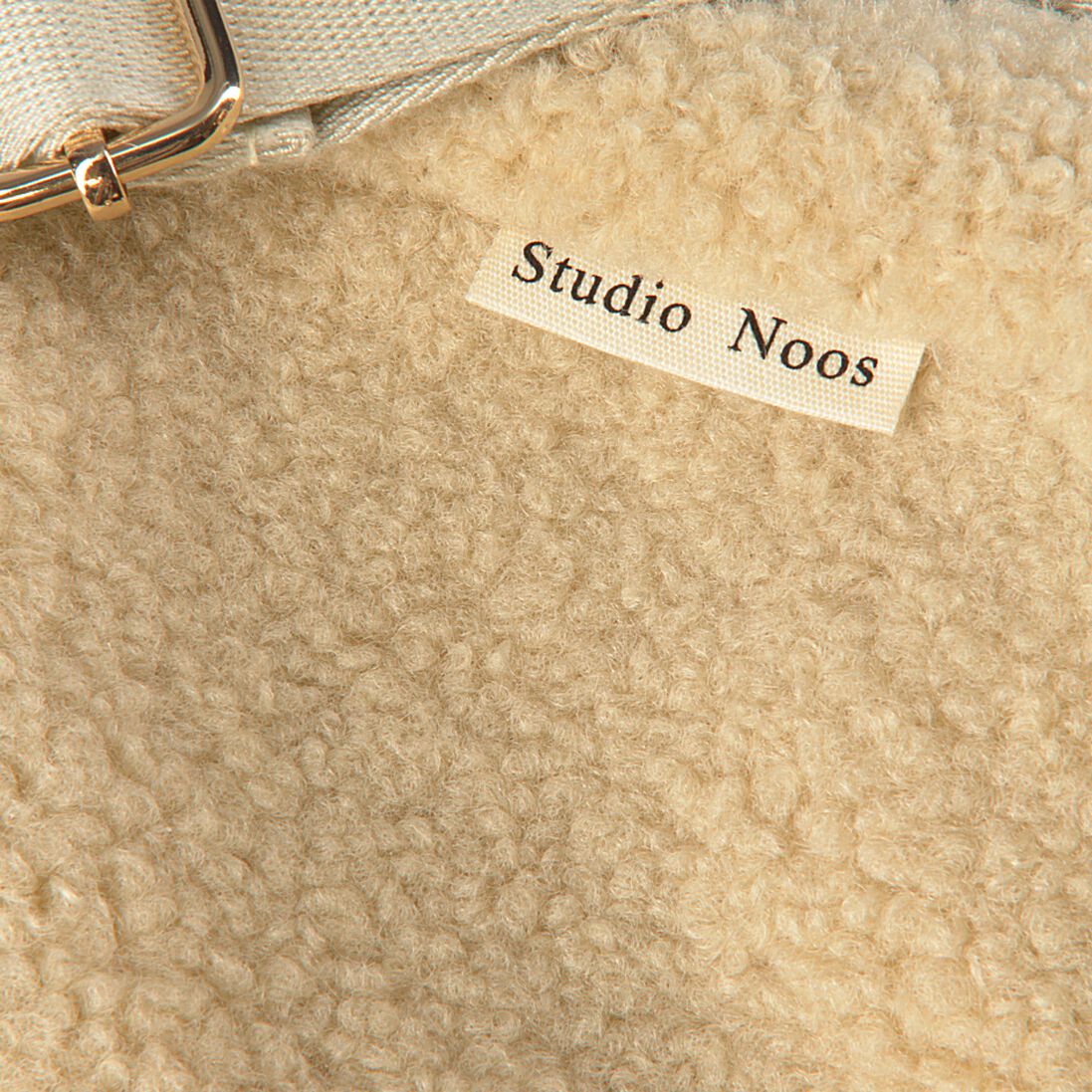STUDIO NOOS beige studio noos rugtas mini chunky backpack