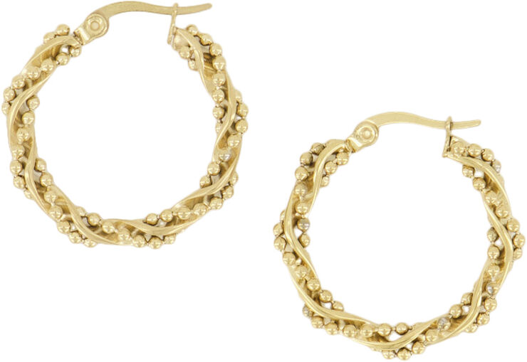 My Jewellery Earrings with balls Gold