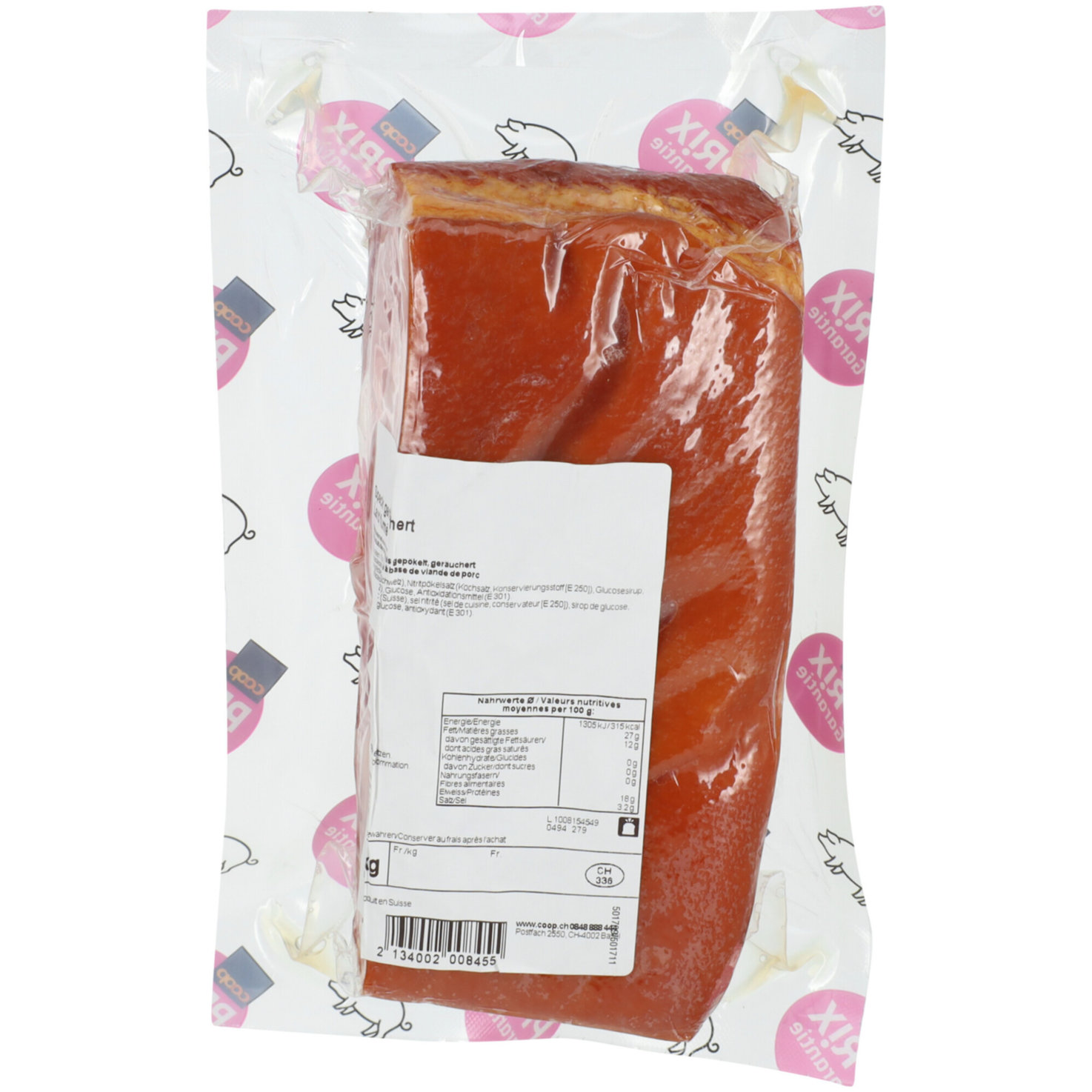 Prix Garantie Kochspeck geräuchert ca. 750g
