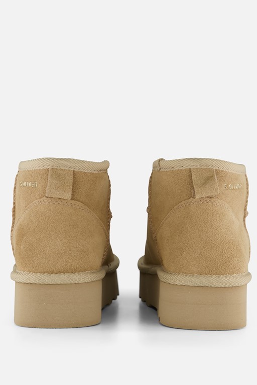 S.Oliver Plateau Gevoerde boots beige Suede