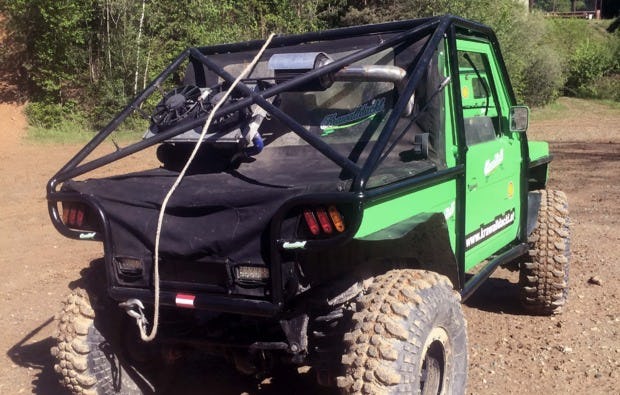 Mercedes Puch G offroad fahren in Stockerau als Geschenk