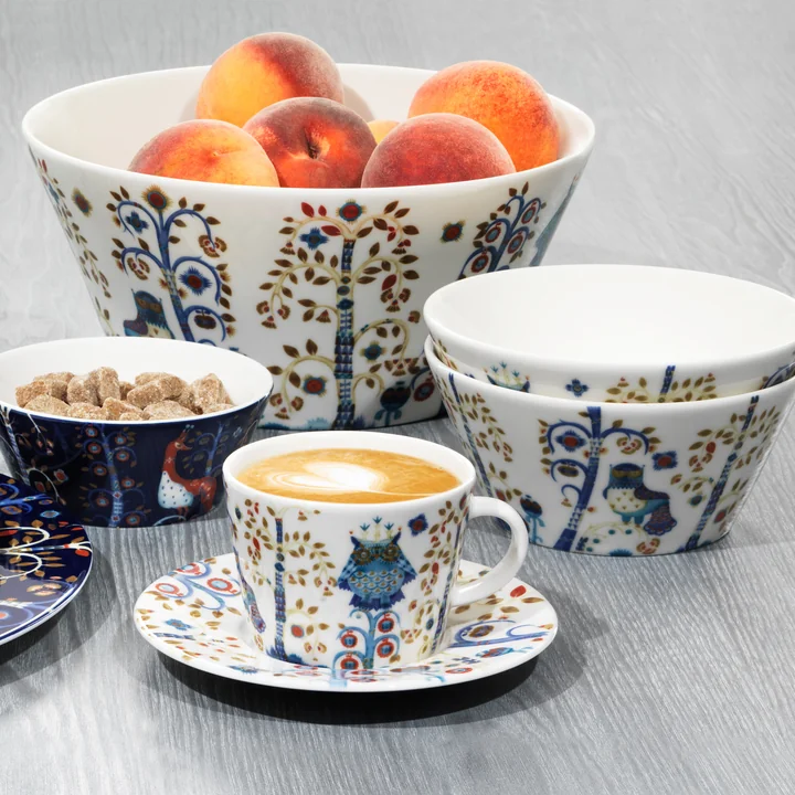 Iittala - Taika Espressountertasse, Ø 11 cm, blau