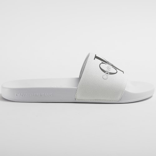 Claquettes Slide Monogram 0061 White