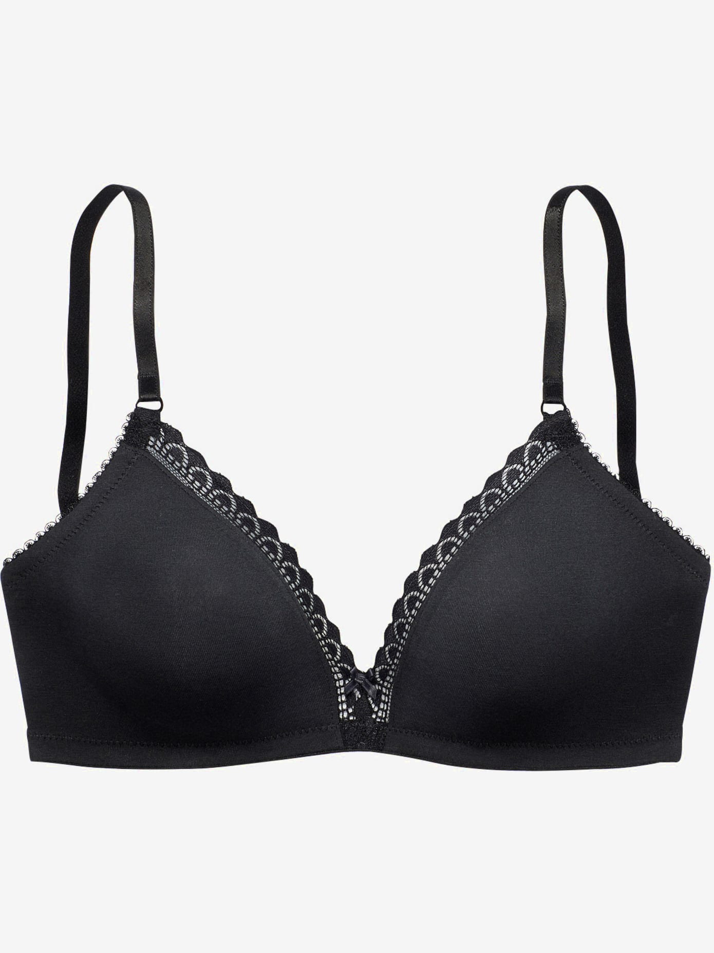 Soutien-gorge bralette basique en coton biologique agréablement doux