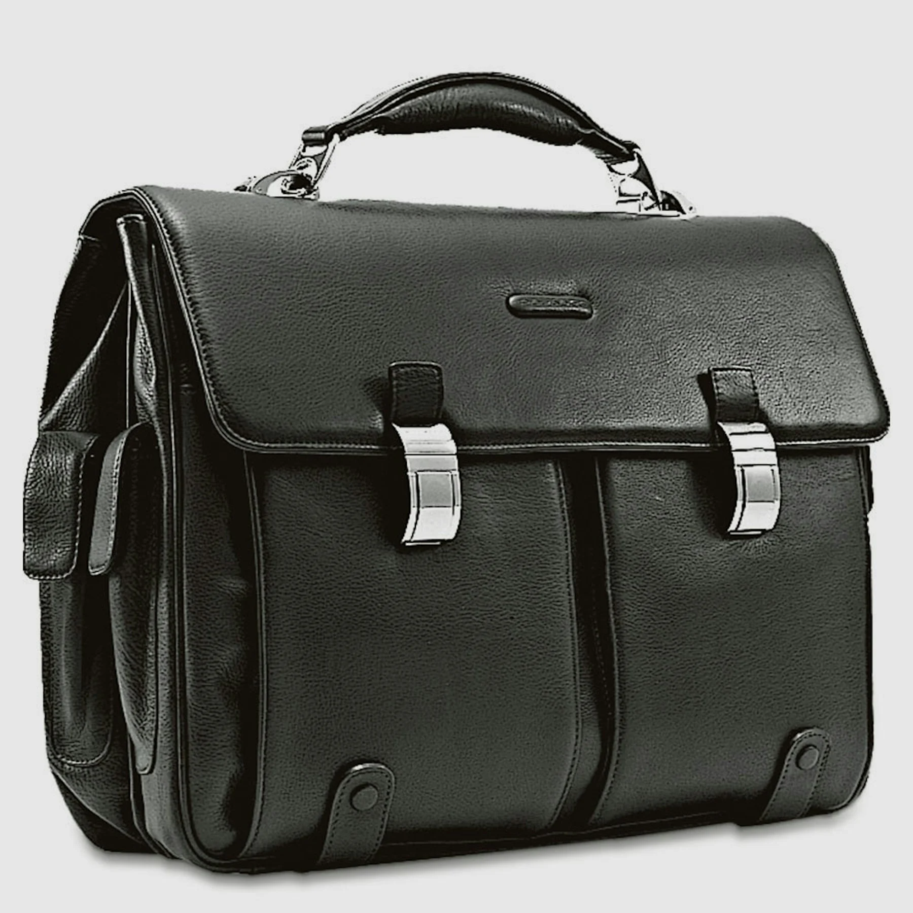 Malette en cuir | Noir