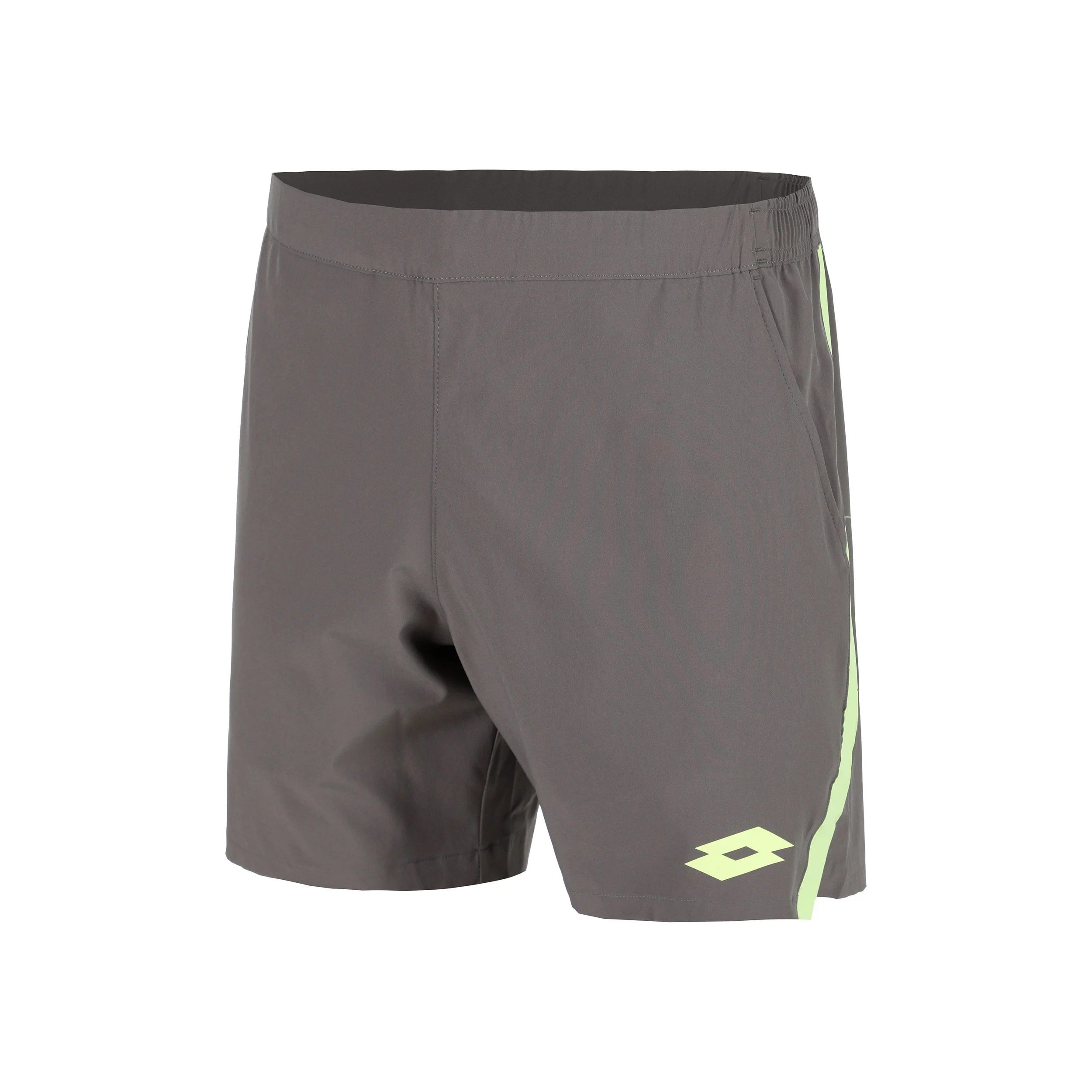 Lotto Tech IV D1 7in Shorts Hommes - Gris Foncé