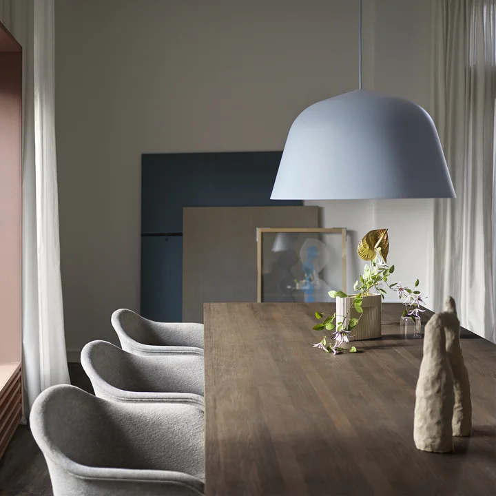 Muuto - Ambit Pendelleuchte, Ø 55 cm, weiss