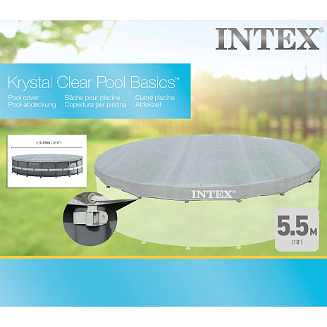 Intex deluxe pool cover 549 cm.