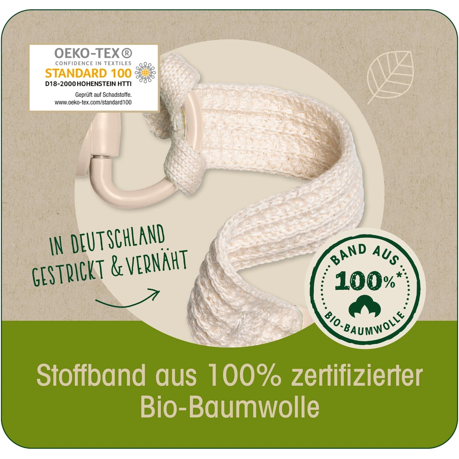 nip® Schnullerband Green - grün
