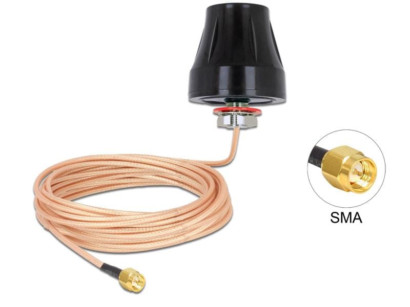 Delock LTE-Antenne SMA SMA 2 dBi Rundstrahl LTE Antenne