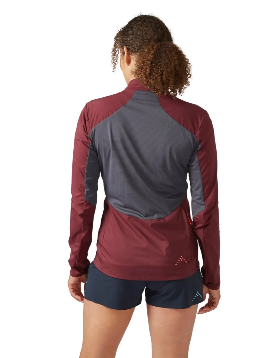 Rab Windveil Jacket Wmns Deep Heather/Graphene