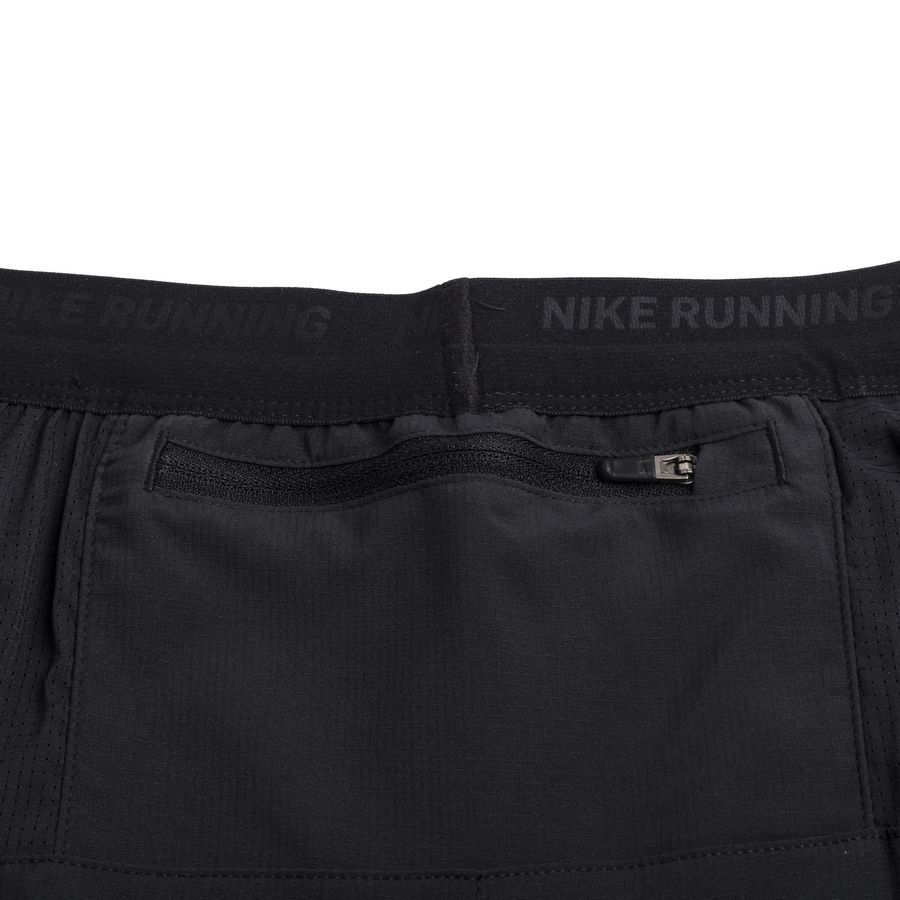 Nike Short Running Dri-FIT Stride 2 EN 1 - Noir/Argenté
