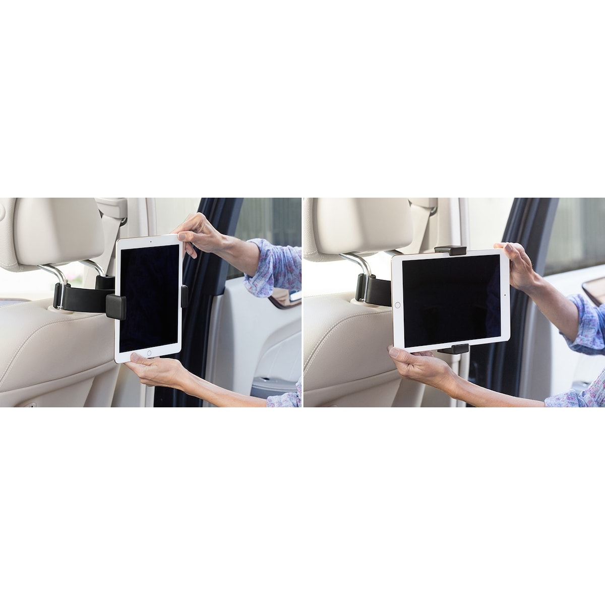 Kenu Airvue nettbrettfeste for bil (sort)