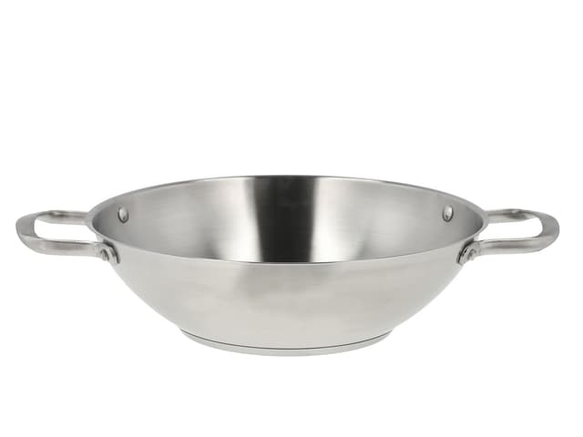 Pillivuyt Gourmet Roya Wok Dia 28 cm Stål