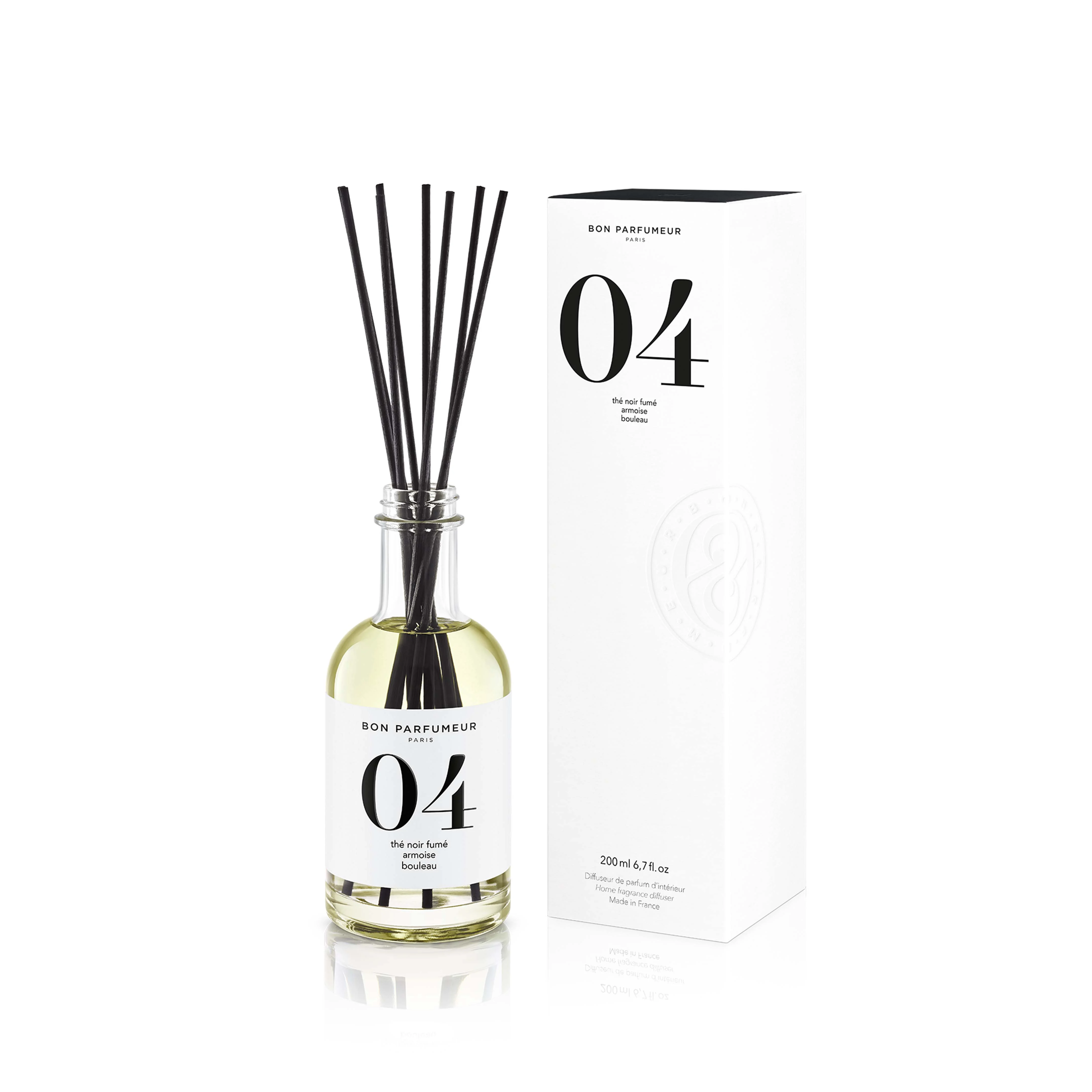Diffuseur 04 thé noir fumé armoise bouleau |