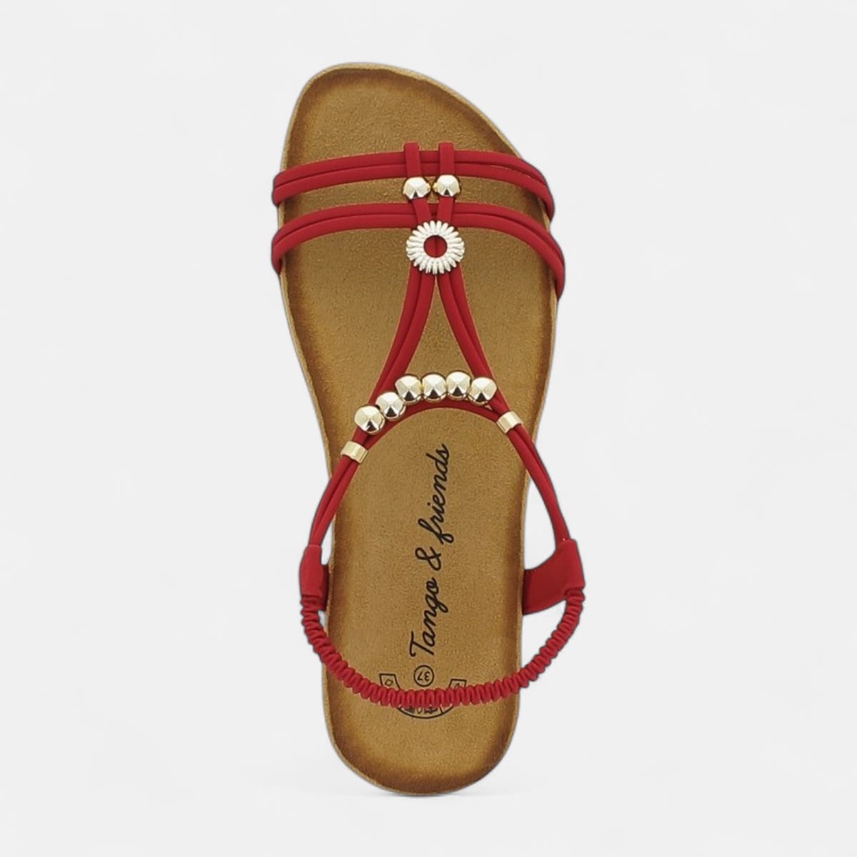 Sandales Femme rouge