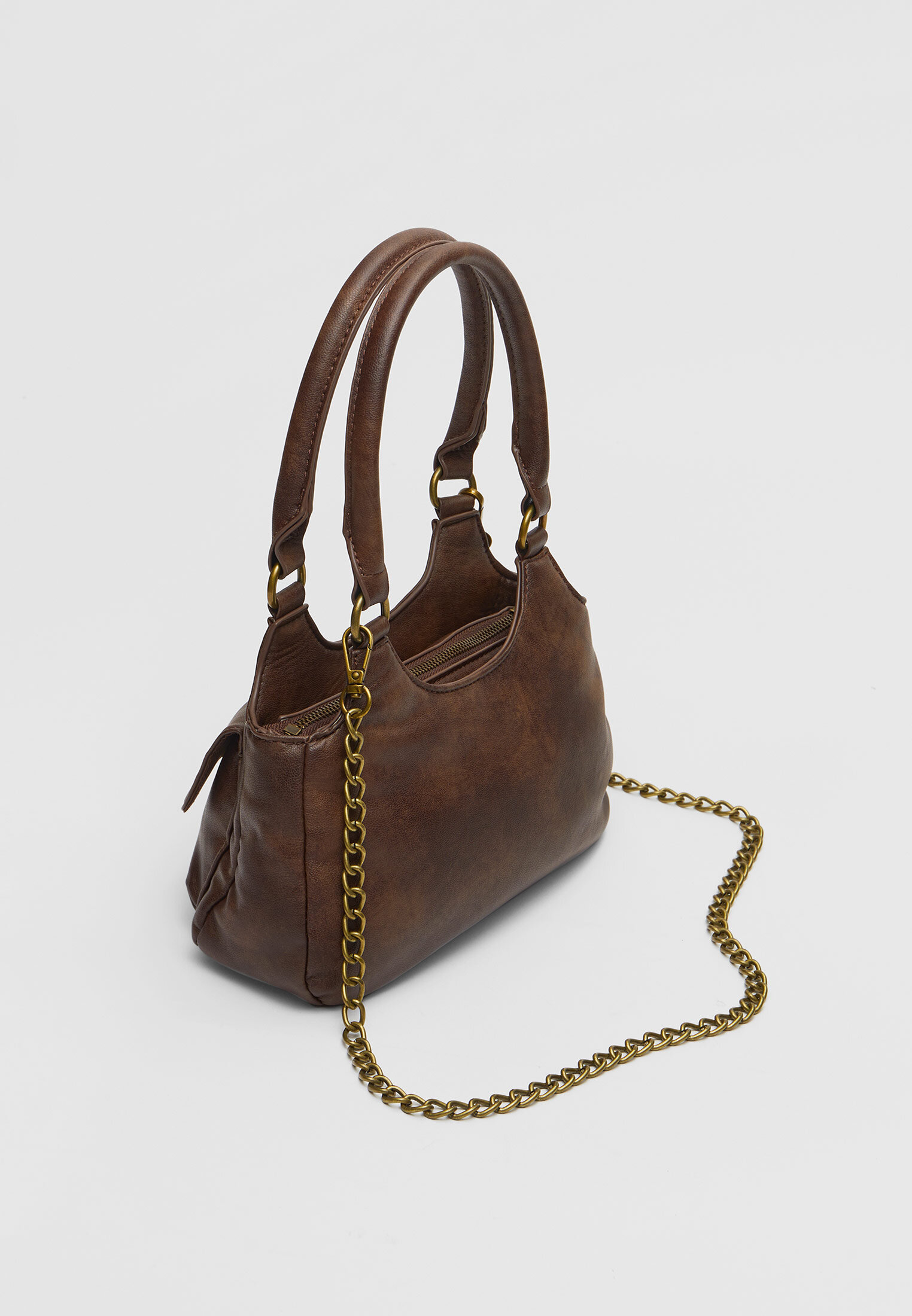 Bolsa de ombro com bolsos