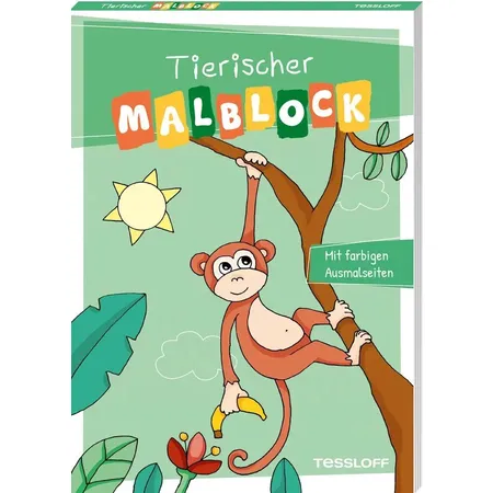 Tessloff Tierischer Malblock