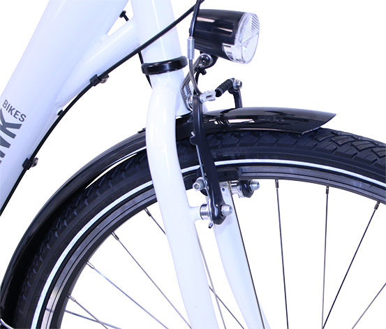 HAWK Bikes City Wave Premium Plus, weiß, 26/43