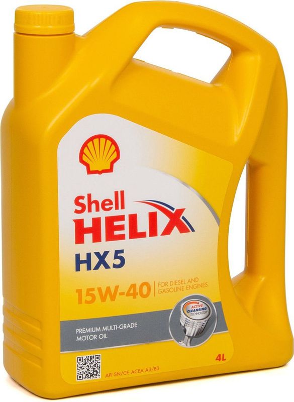 SHELL - Helix HX5 - Motorolie - 15W40 - 4L