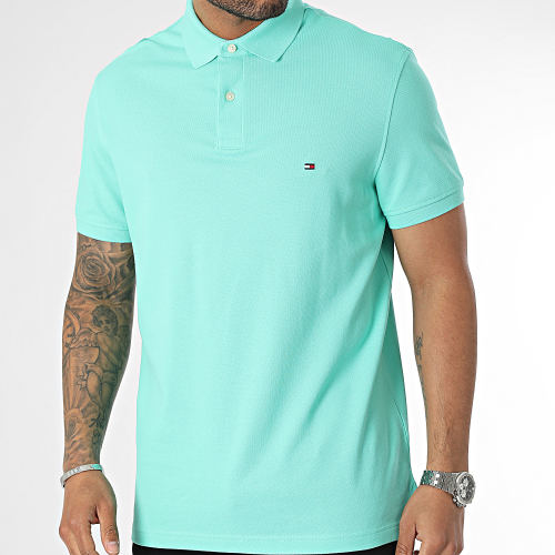 Polo Manches Courtes Regular Polo 1985 7770 Turquoise