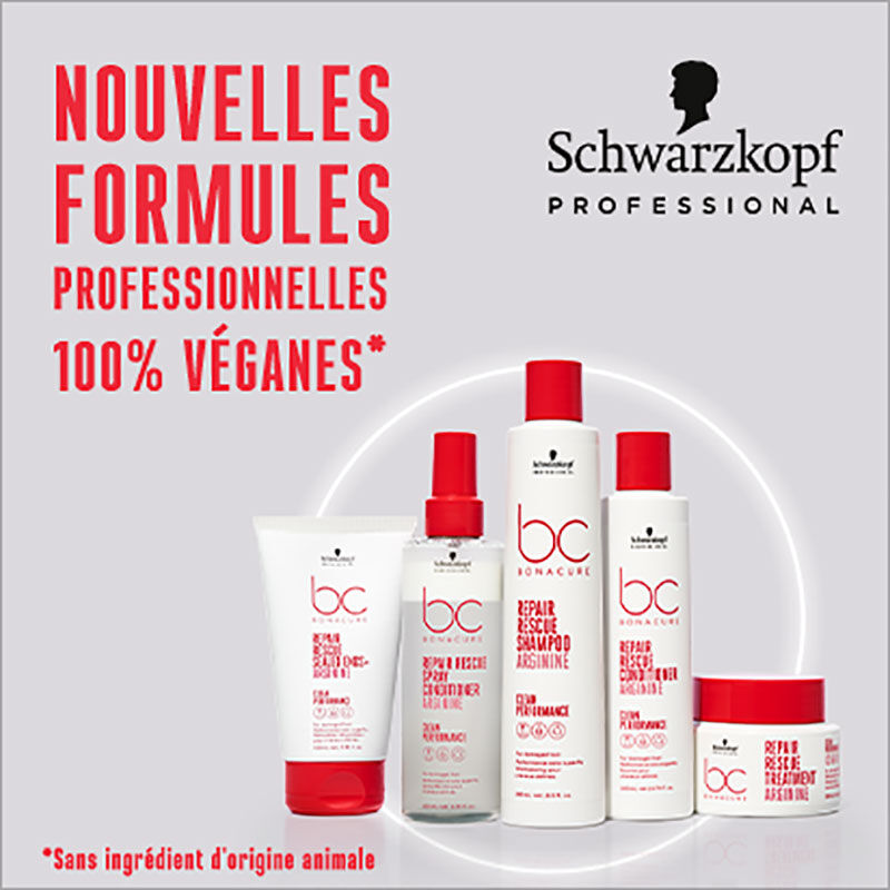 Masque réparateur pour cheveux abîmés BC Repair Rescue 200ml