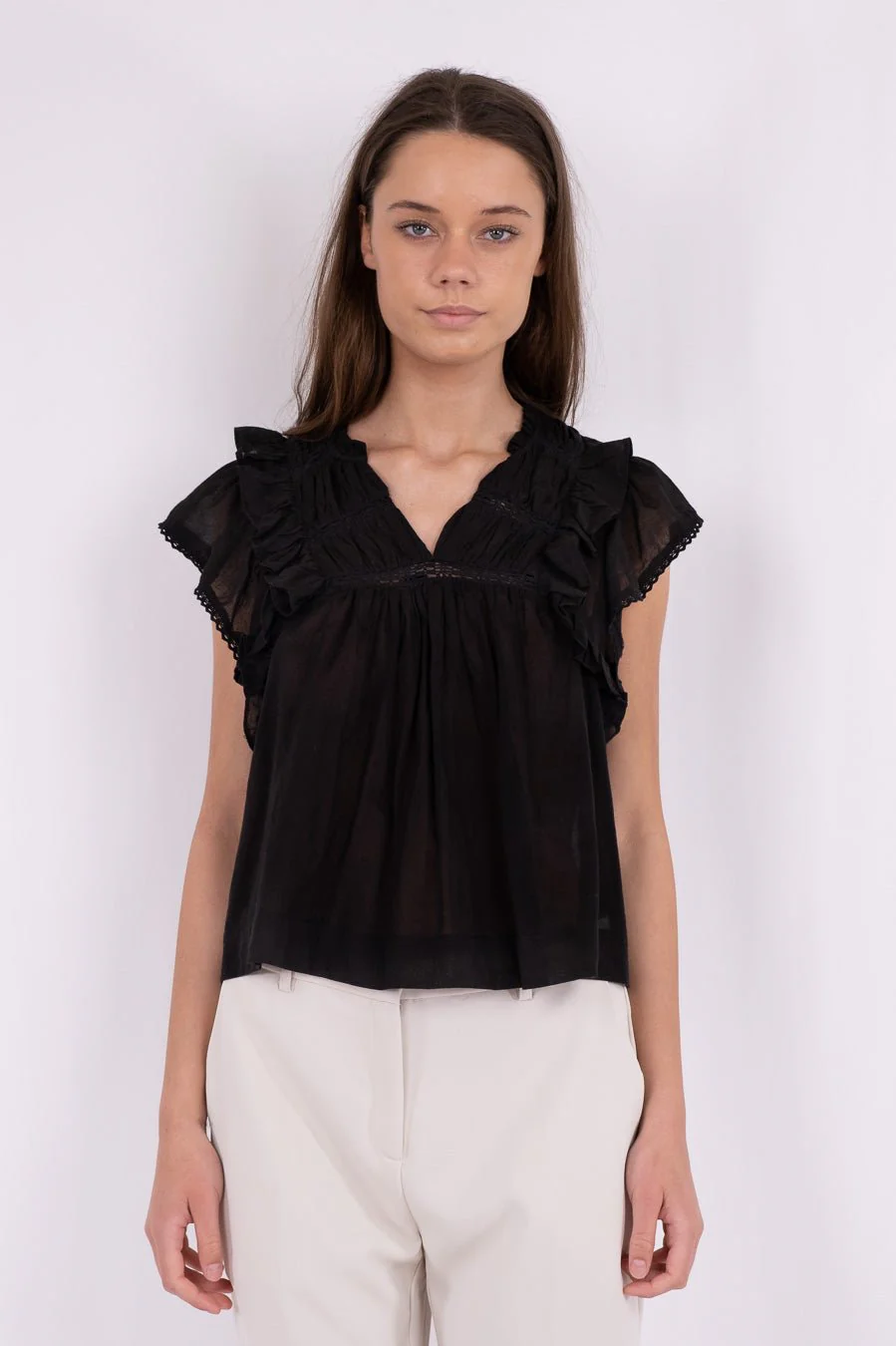 Neo Noir  Jayla S Voile top - sort