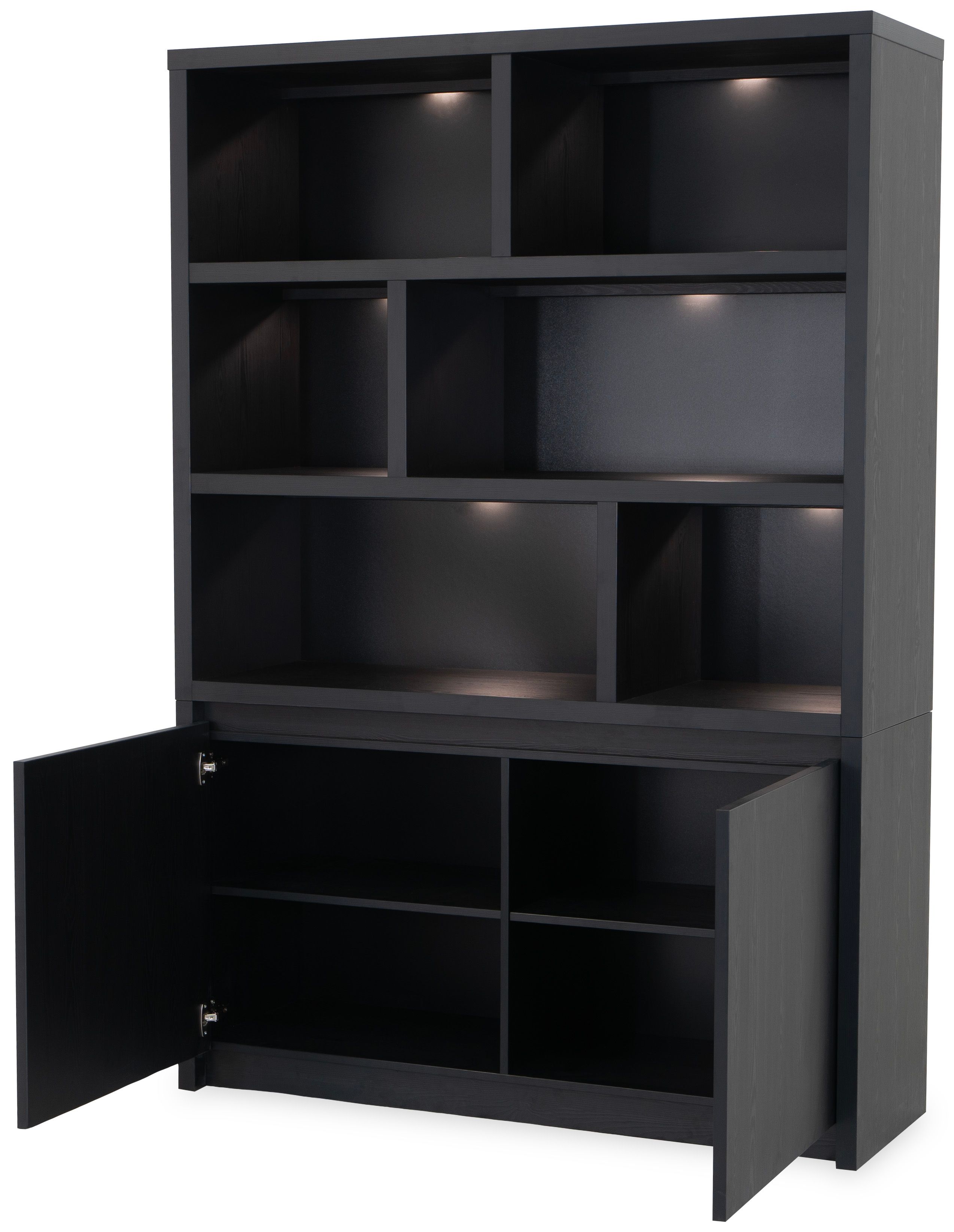 Vakkenkast Jelco - Milanello B138 x D45 x H200 cm