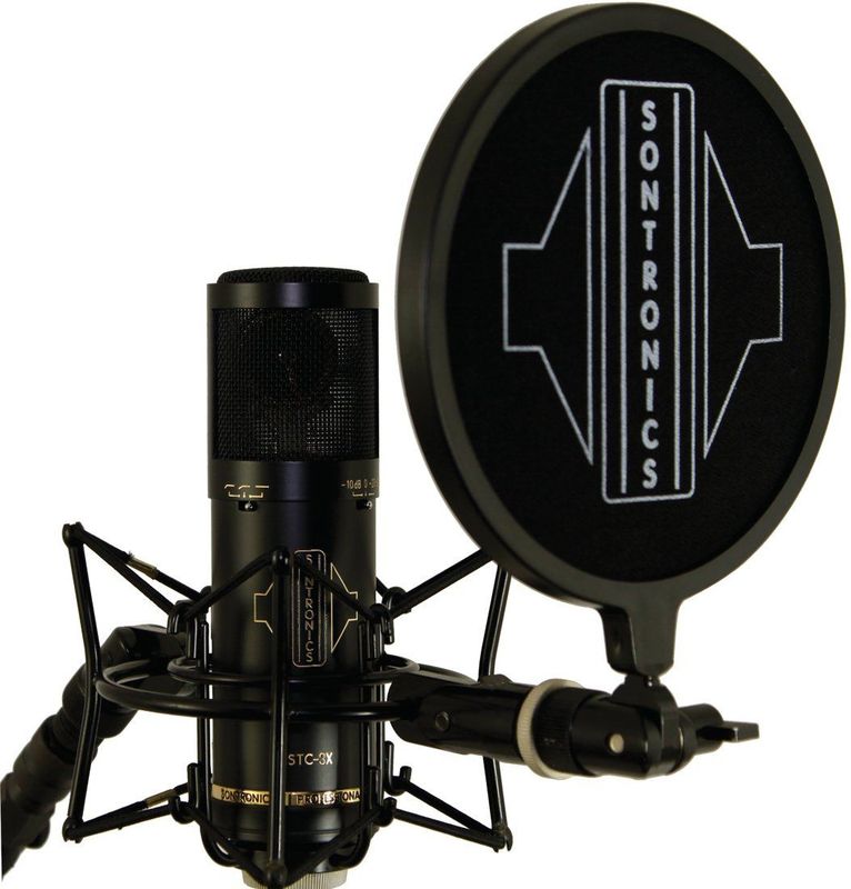 Sontronics STC-3X Pack - Grootmembraan Condensatormicrofoon - Zwart