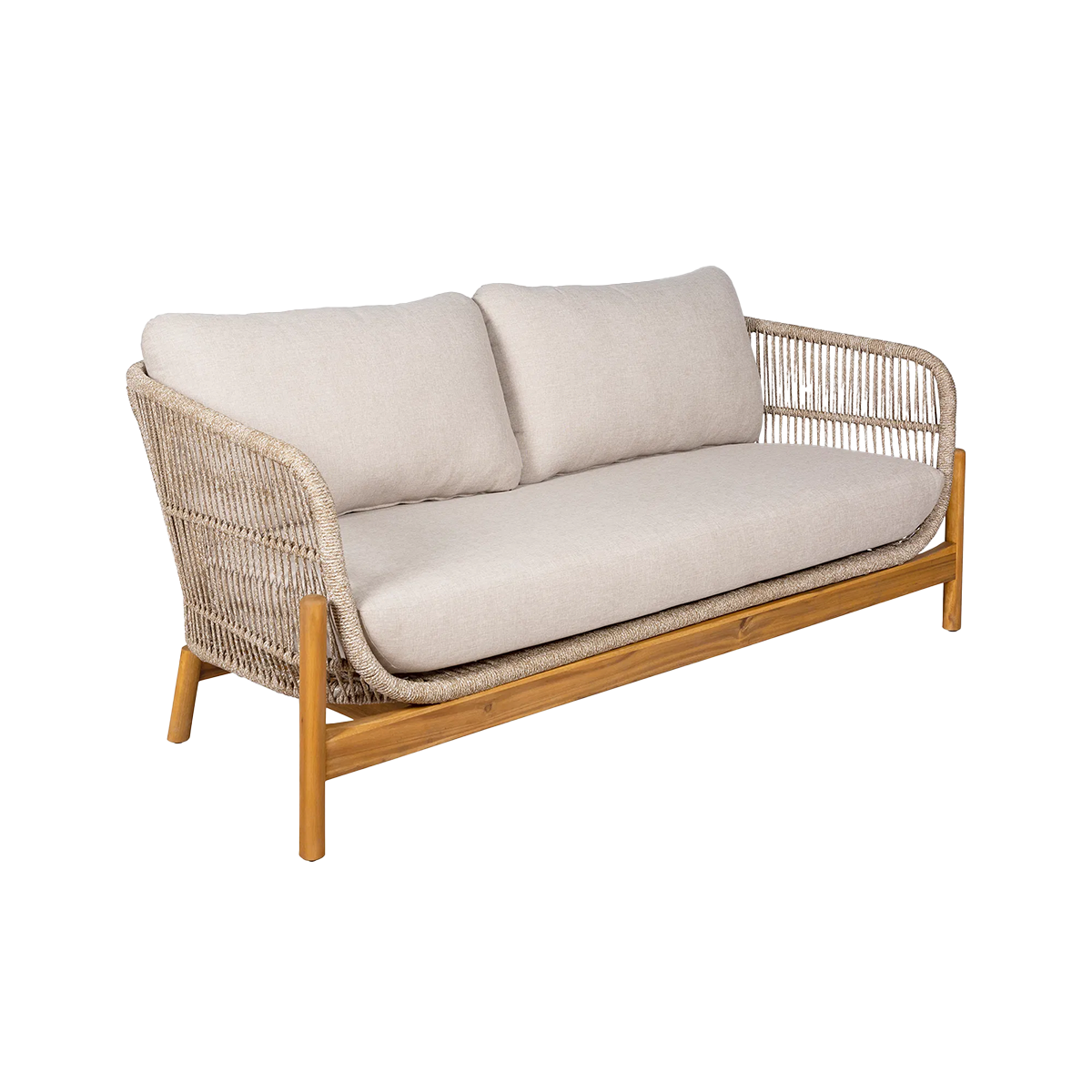 Tuin loungeset Teresa 4-delig - met zitkussens Beige