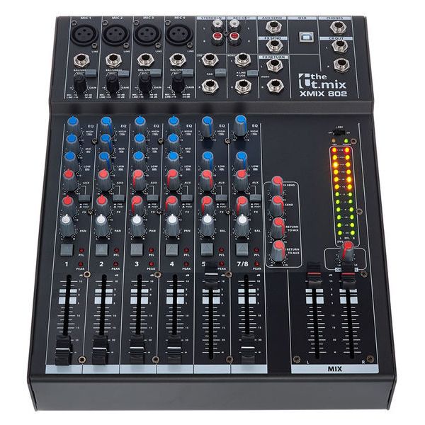 the t.mix xmix 802 USB Case Bundle