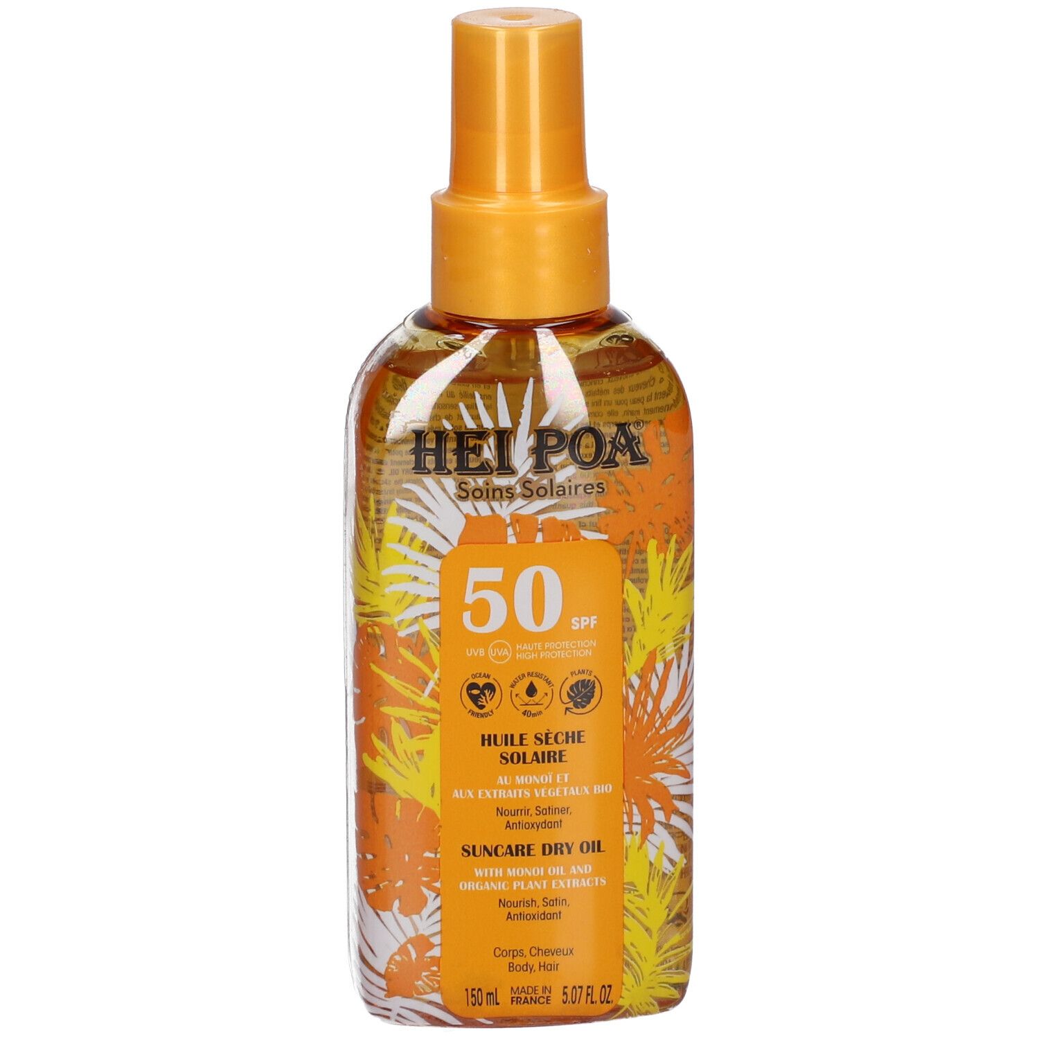 HEI POA® Monoï Sonnenschutz-Trockenöl SPF50