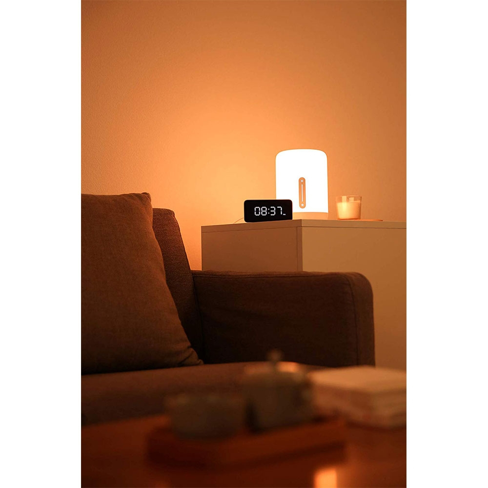 Mi Bedside Lamp 2 LED Smart Light Nachttischlampe mit Touch Control für iOS / Android (Apple HomeKit / Alexa kompatibel) - Weiss