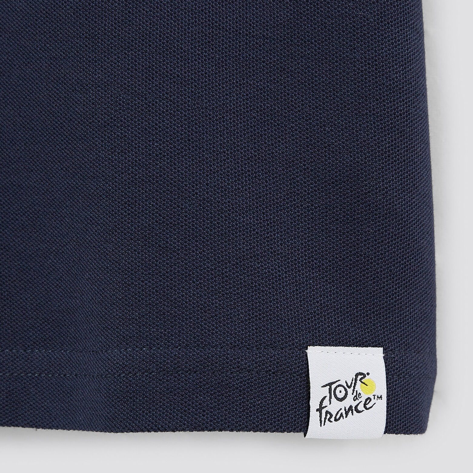 Polo manches courtes licence Tour de France Bleu