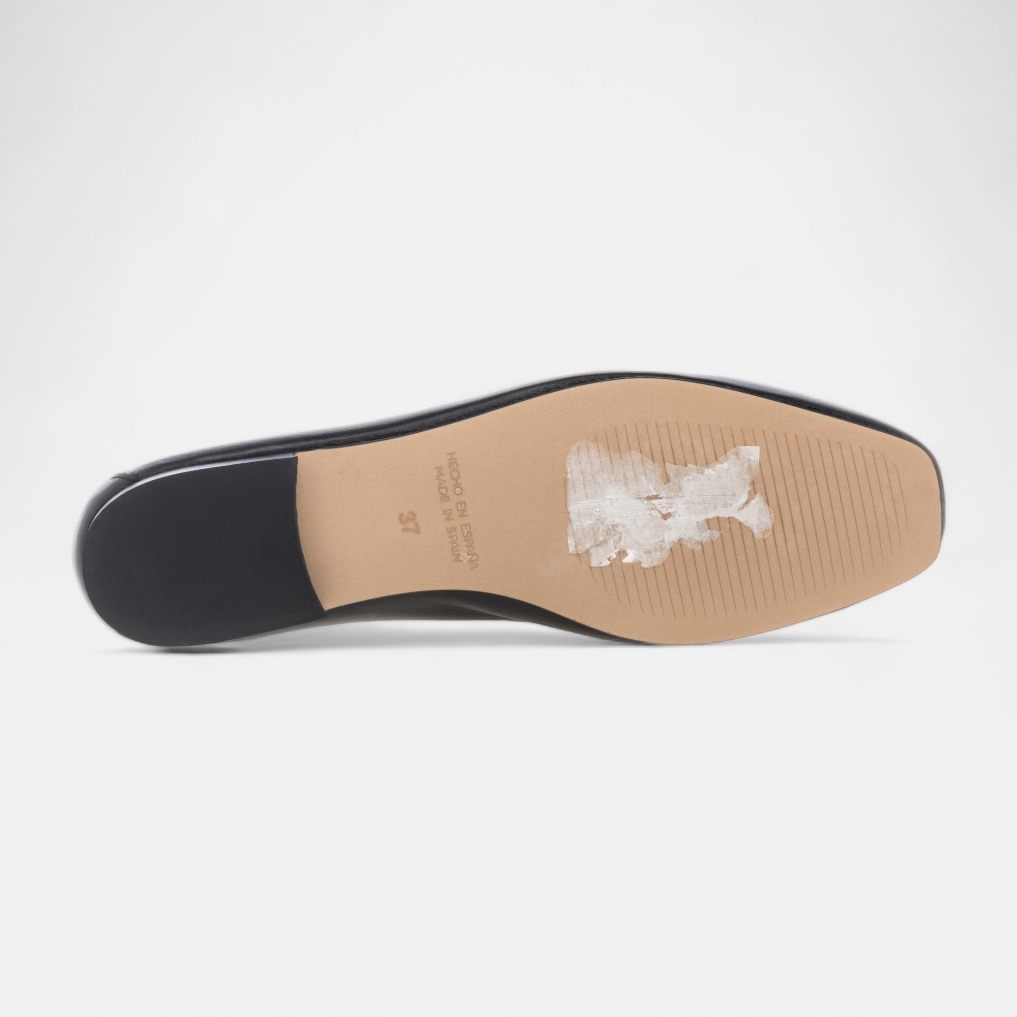Mocassins Femme en cuir noir