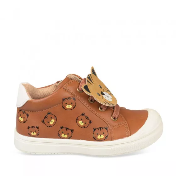 Baskets MARRON CHARLIE & FRIENDS