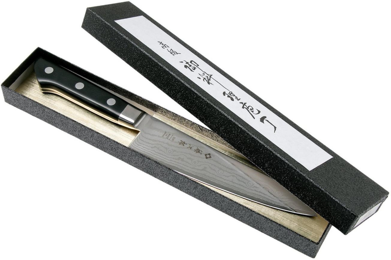 Tojiro DP 37 laags damast, koksmes 18 cm