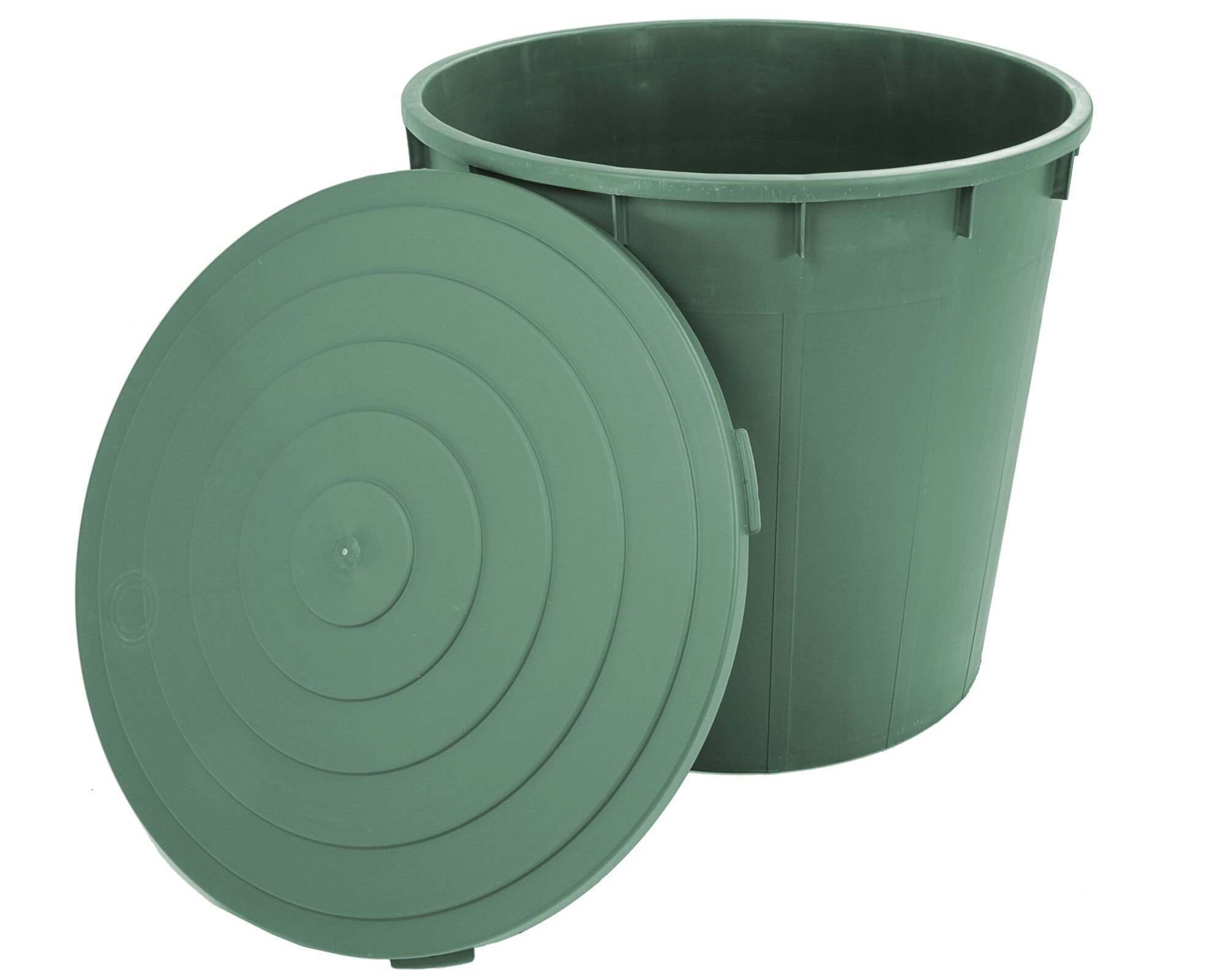 Regentonne mit Deckel und Hahn 500 L Aqua Regenfass XXL
