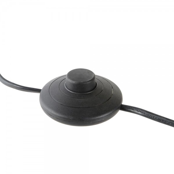 Lampe de bureau noir marron 220 v 50 w tropical (23 x 23 x 56 cm)