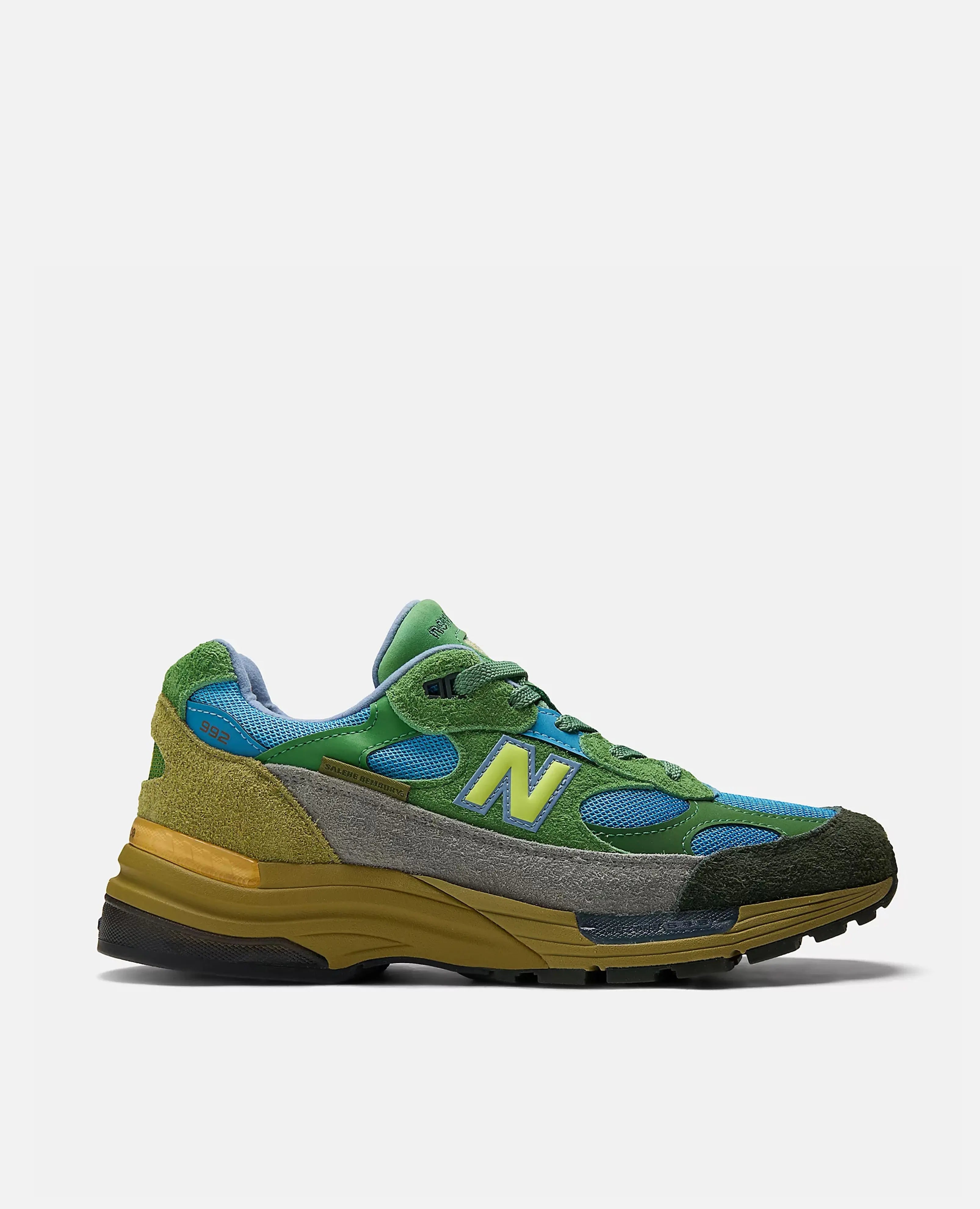 Salehe Bembury x New Balance 992 Made in USA ''Online Lime''