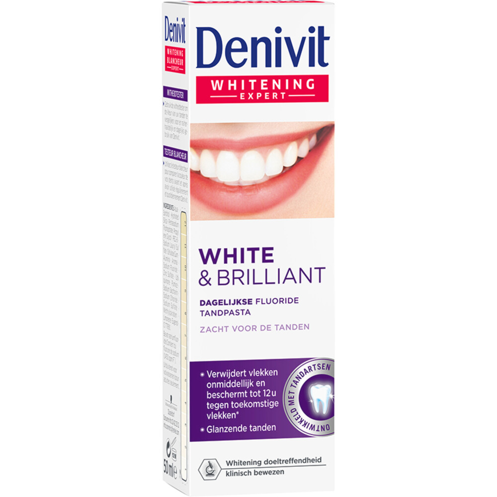 Denivit Tandpasta White en Brilliant50 ml
